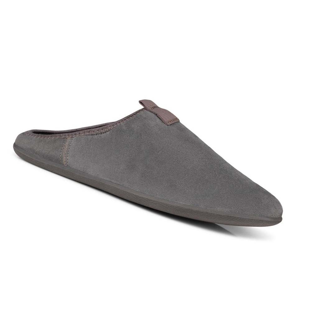 Men's Ecco Easy Slip-on Casual Shoes Grey | USA 466GSO